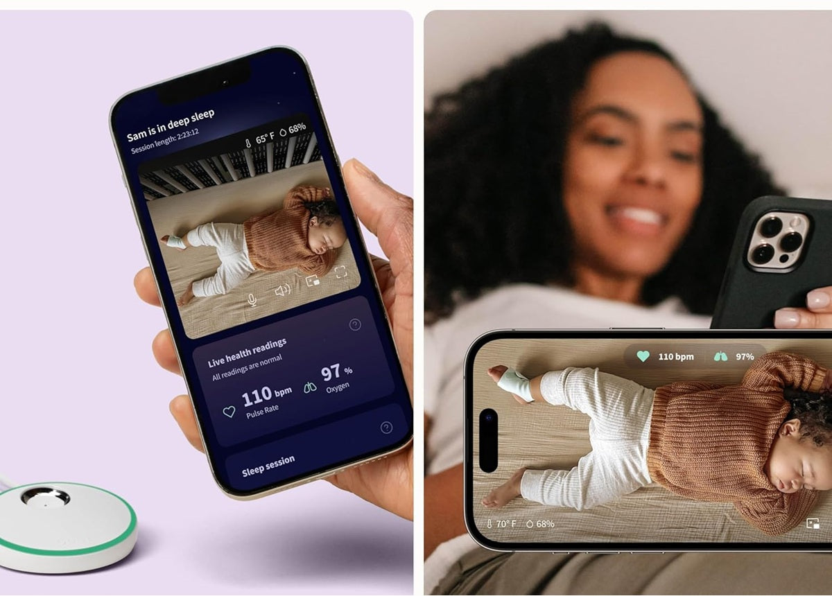 OWLET video chůvička Cam 2 + ponožky pro měření životních funkcí Dream Sock