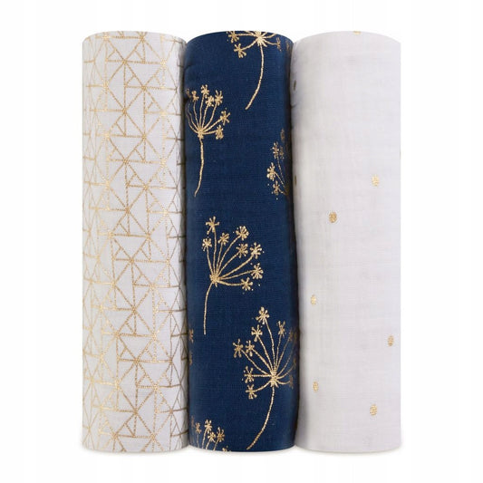 ADEN+ANAIS 70x70 gouddecor katoenen kousen