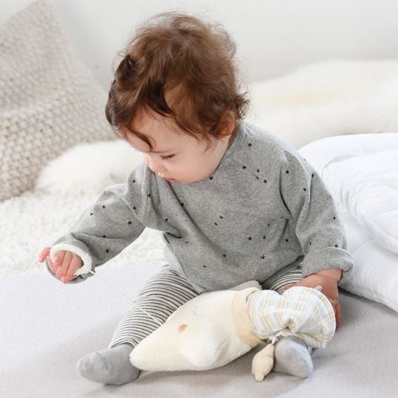 Fehn BabyLOVE hvězdička s hracím strojkem 22 cm