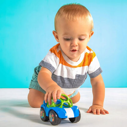 BRIGHT STARTS Oball Rattle & Roll car with rattle