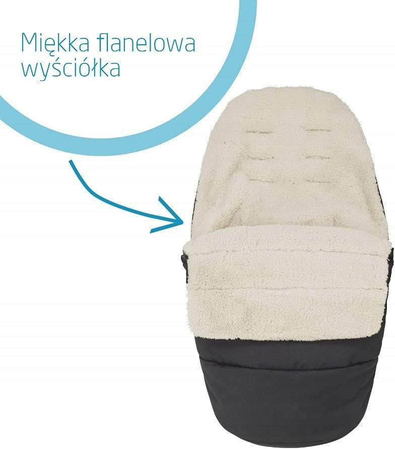 MAXI-COSIuniversal leg cover, sleeping bagcolour blackin new condition, visually almost perfect, replacement