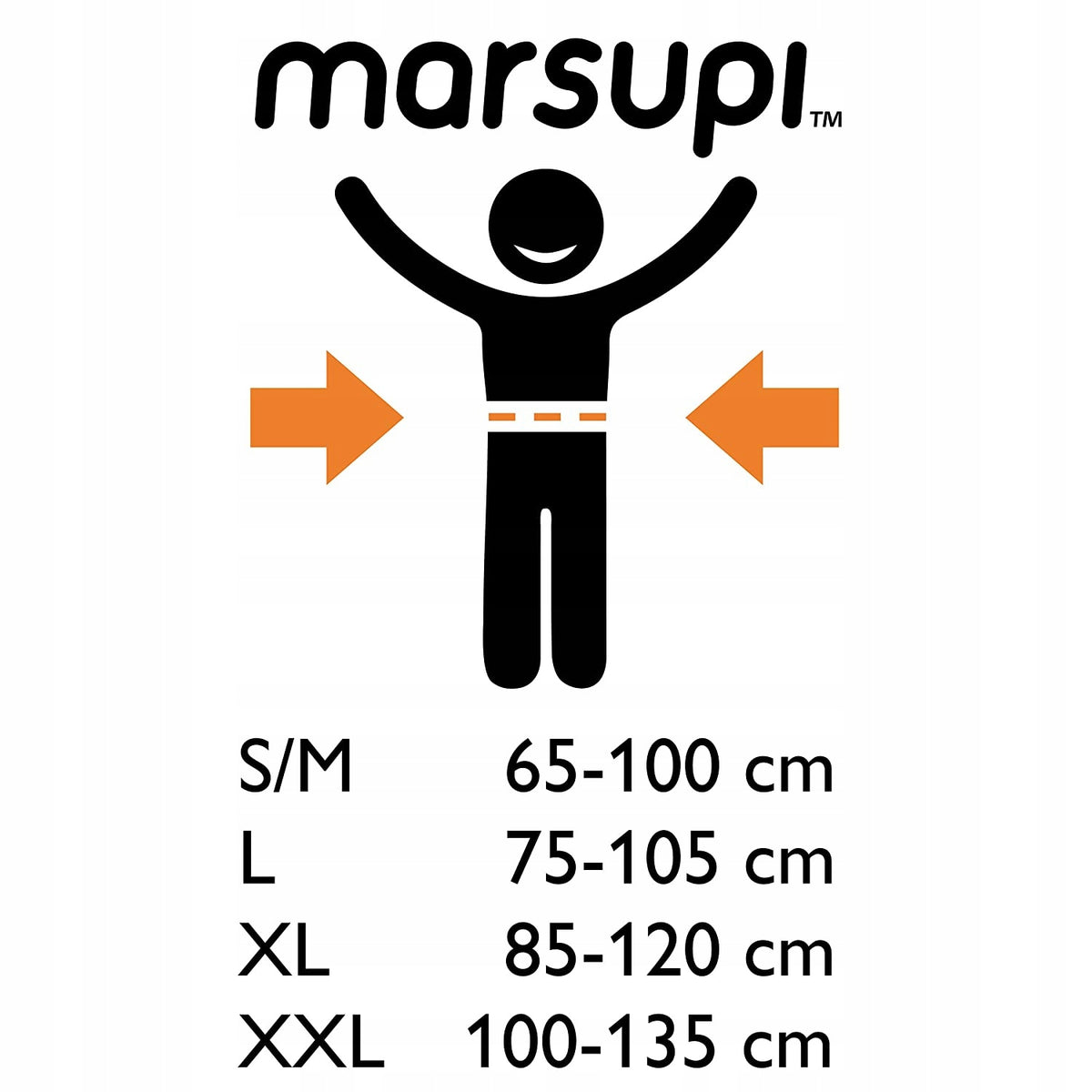 MARSUPI 2.0 ergonomické nosiče L 3,5 - 15 kg