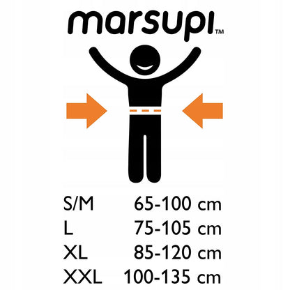 MARSUPI 2.0 ergonomické nosiče L 3,5 - 15 kg