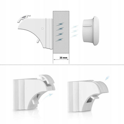 NORJEWS cabinet and drawer safety locks, 10 pieces
