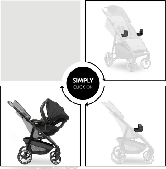 HAUCK stroller and car seat adapter