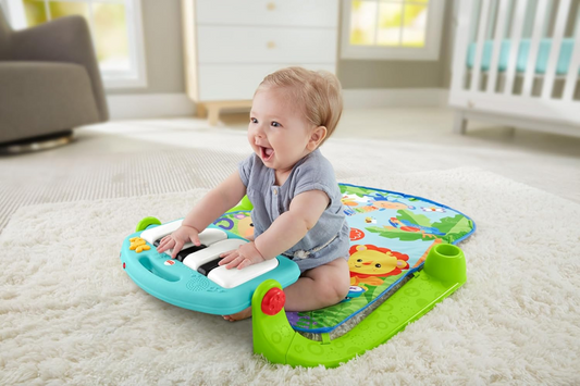 FISHER-PRICE edukační podložka 3v1 KICK&PLAY Piano Gym