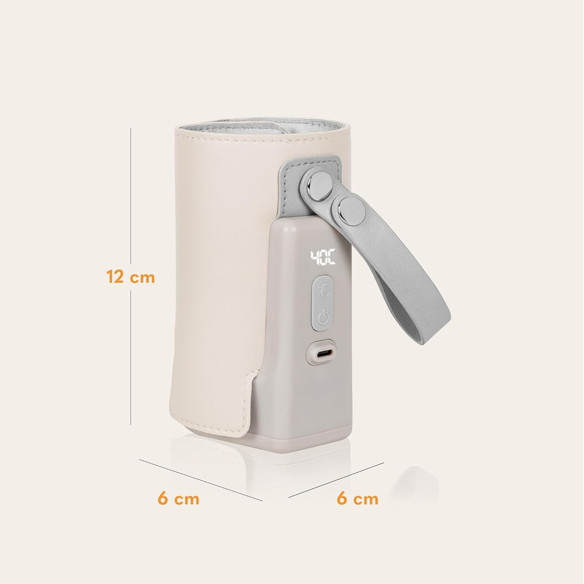 LIONELO Thermup GO Plus travel bottle warmer