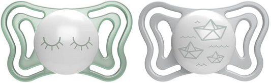 CHICCO PhysioForma dudlík x2 16-36m SVÍTÍCÍ