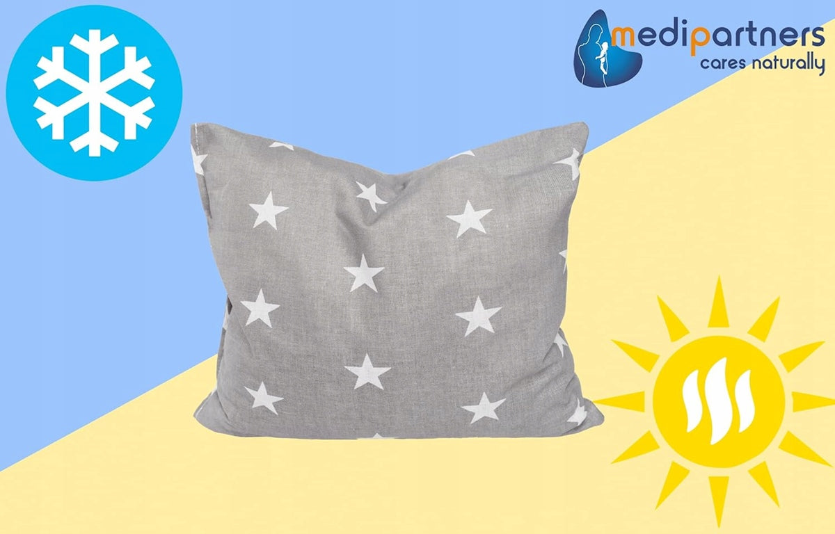 MEDIPARTNERShot water bottle with star designcolour greydimensions 20 x 25 cmweight 500 gshell material 100%