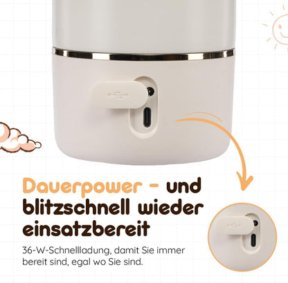 BEBELUX BebeWarm tragbarer USB-Flaschenwärmer 3' – Produktfoto 4