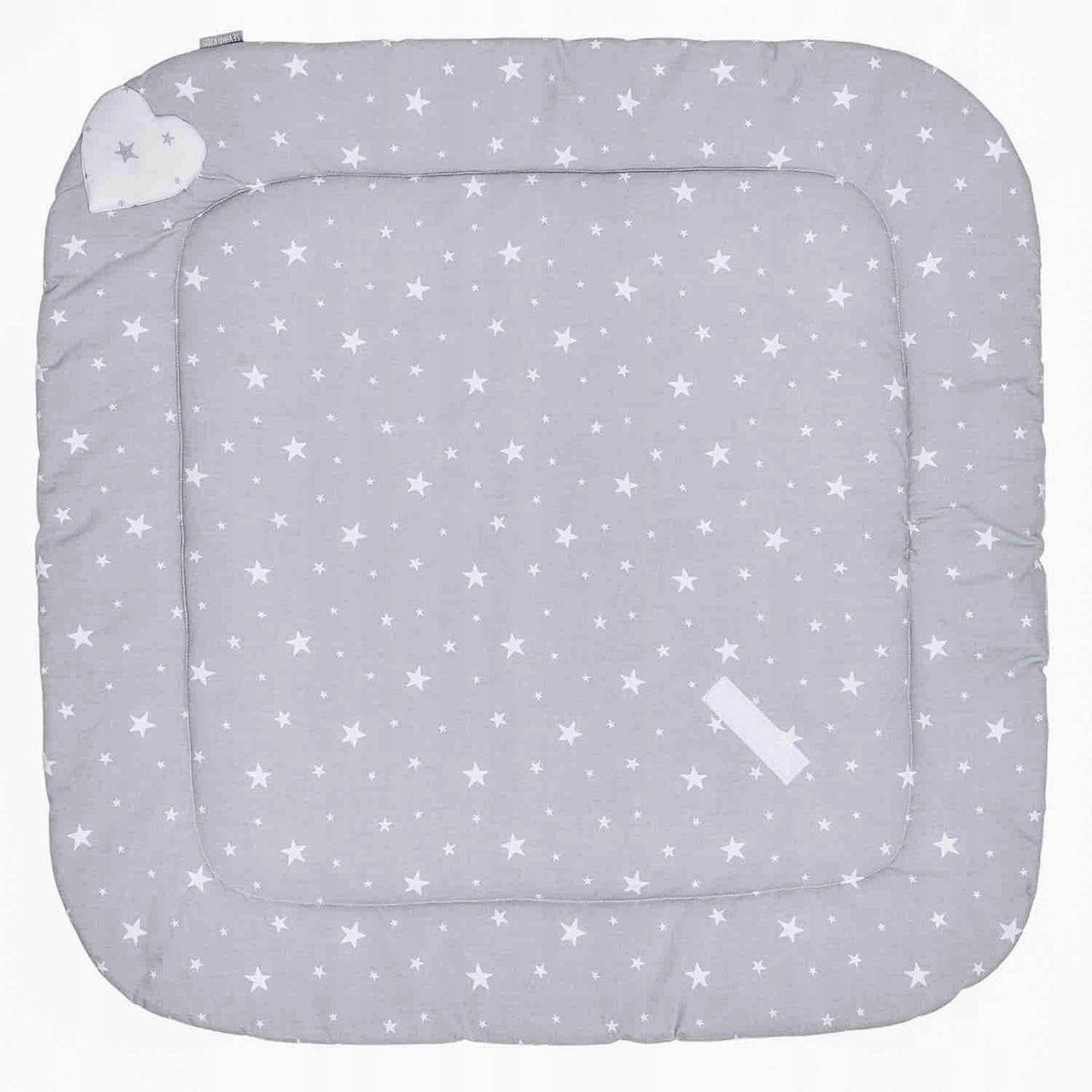SEVIRA KIDSreversible swaddling blanket80X80 cmcolour grey and whitenew condition, replacement packaging