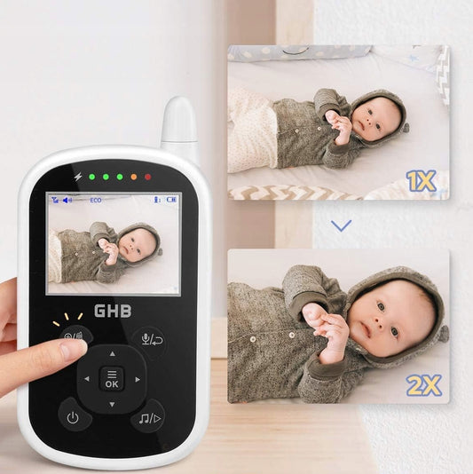 GHB UU24 baby monitor digitale 2,4" LCD