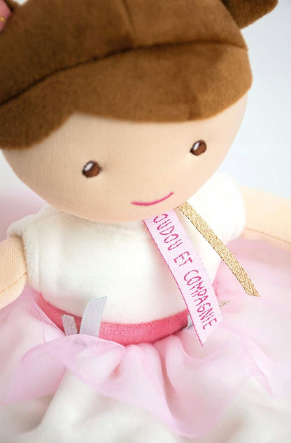 DOUDOU et COMPAGNIE Princezna Ombelline panenka mazlík 27 cm