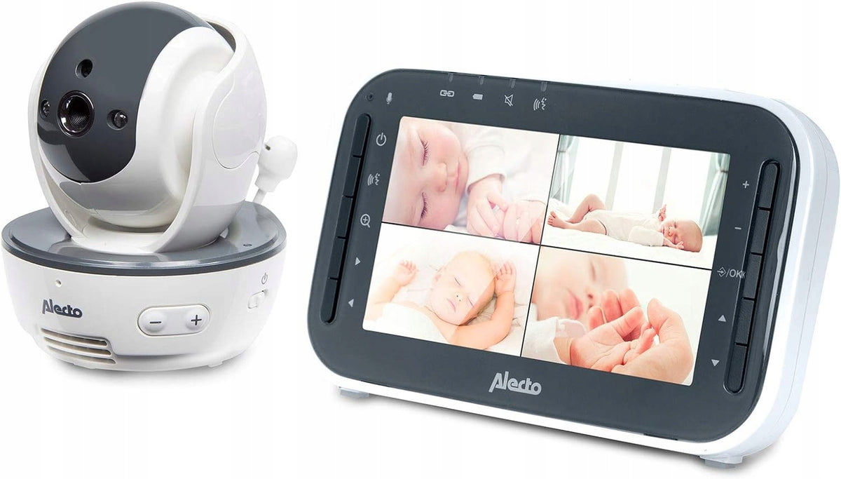 ALECTO DVM-200 dálkově ovládaná elektronická dětská chůvička 4,3" LCD VOX