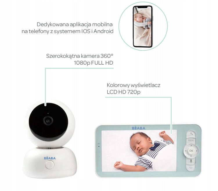 BEABA Zen Premium baby monitor