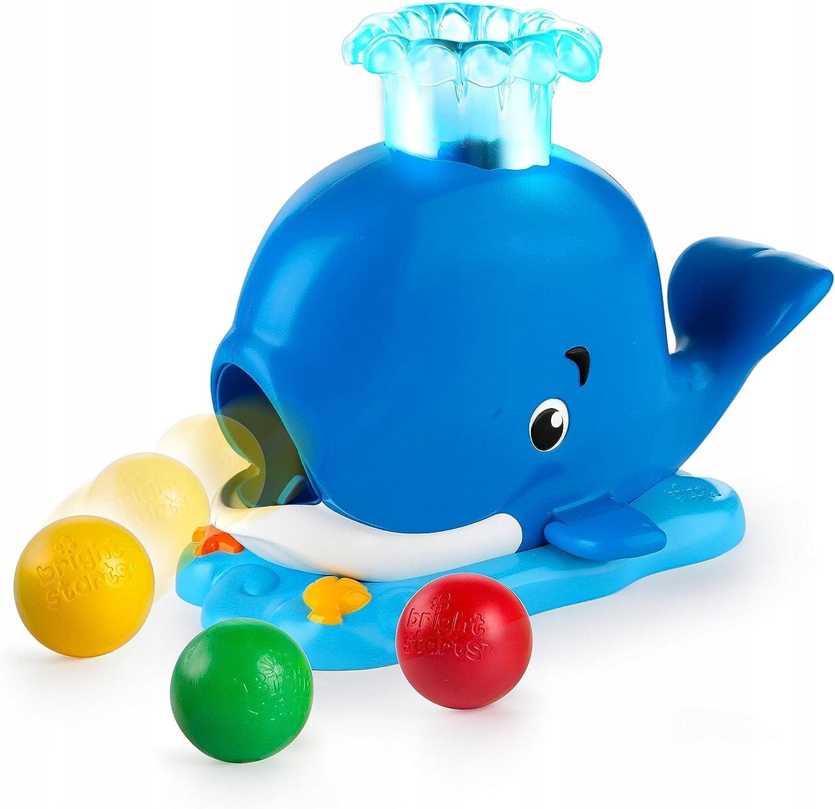 BRIGHT STARTS whale bouncing balls