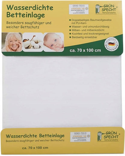 GRUNSPECHTwaterproof mattress protectorNew condition, replacement packaging possible Extremely durableVery