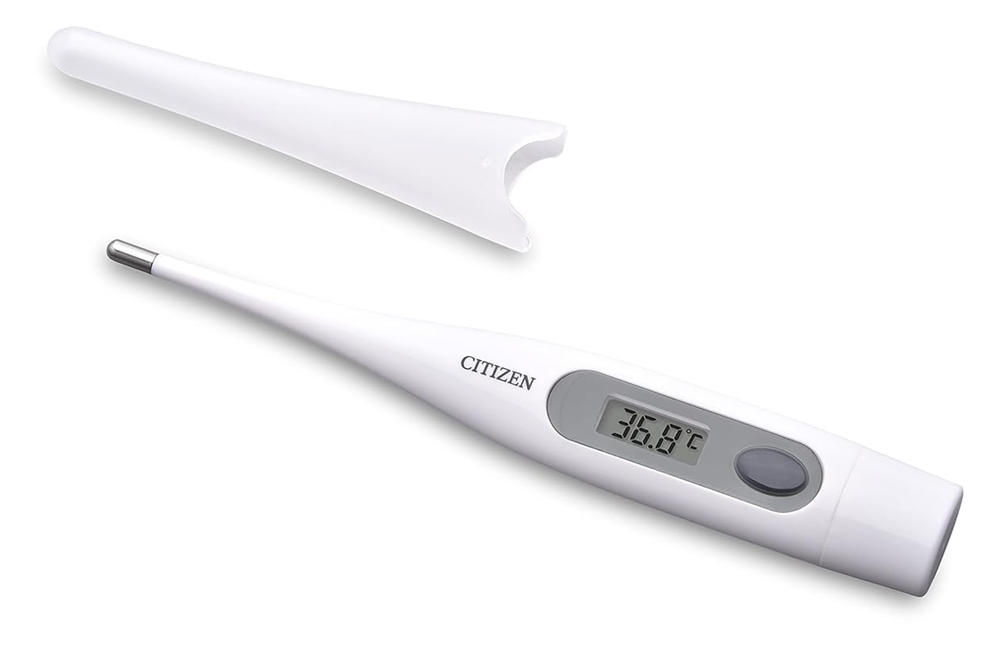 CITIZEN CTA303 digital thermometer + case