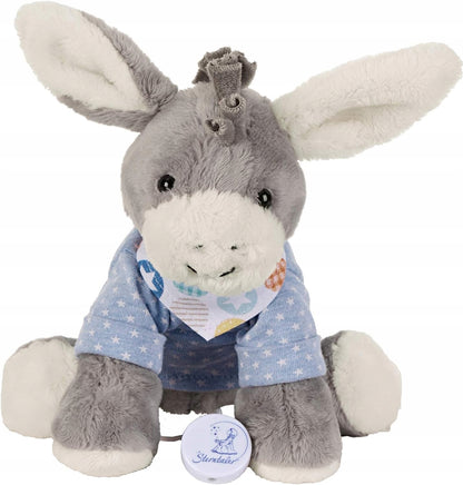 STERNTALER Emmi Donkey Cuddly Toy with Music Box 20 cm