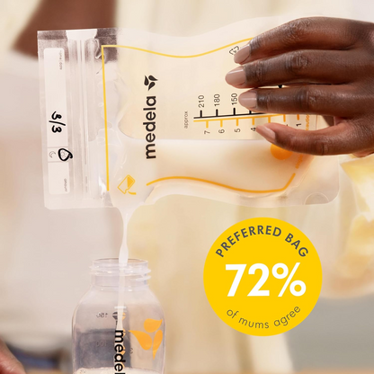 MEDELA Easy Pour Breastmilk storage bags x50