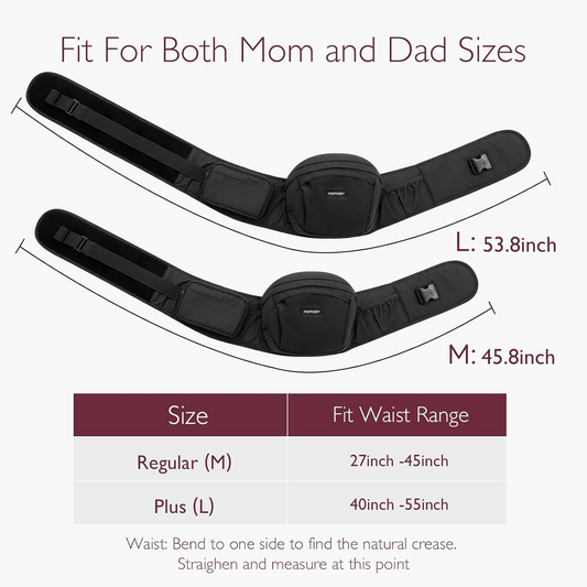 MOMCOZY car seat, hip seat carrier