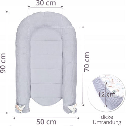TOTSY BABY baby nest cocoon 90 x 50