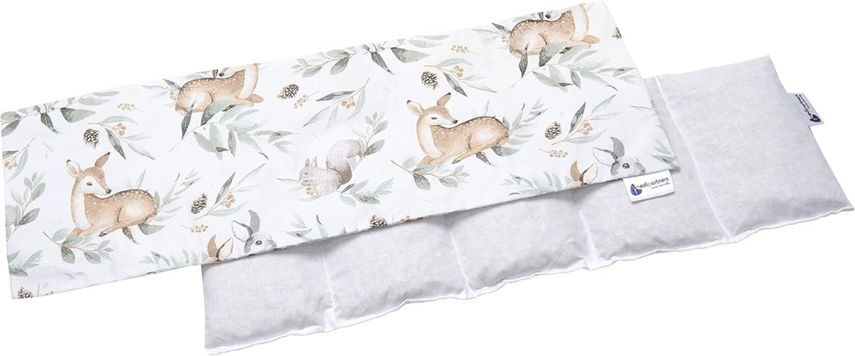 MEDI PARTNERS bavlněný termofor s třešňovými peckami 20x60 cm teplý a studený