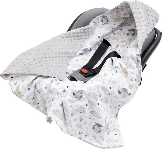 MEDIPARTNERS blanket for car seat, wrapper