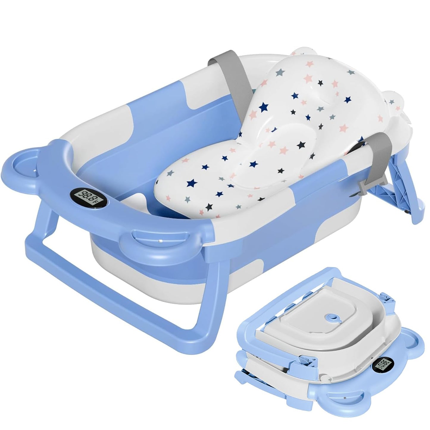 SUPERBE compact foldable bathtub + bear insert