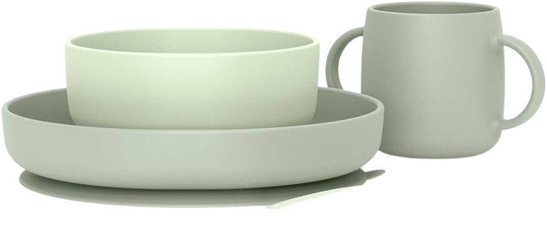 SUAVINEX Selection silicone tableware set