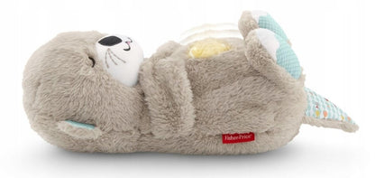 FISHER-PRICE sleeping OTTER with a moving belly, sounds, and lights