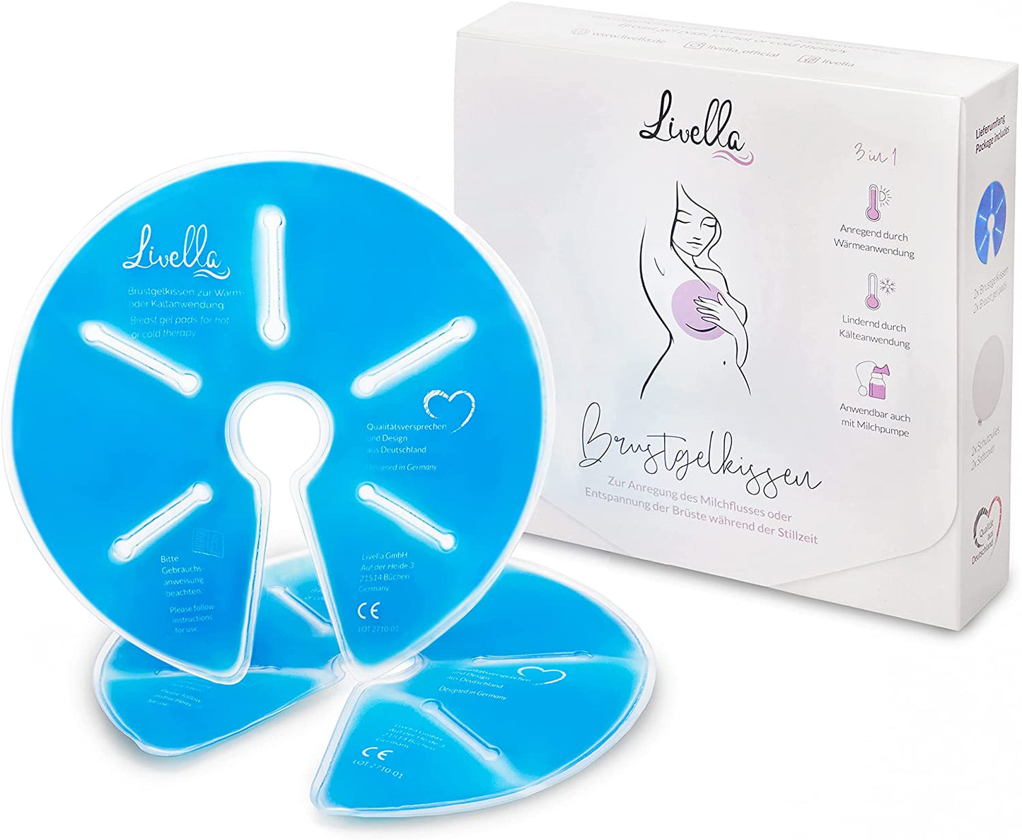 LIVELLA compresses, wraps x 2