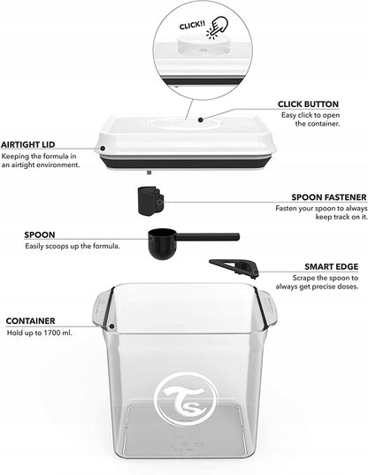 TWISTSHAKE airtight container for breastmilk