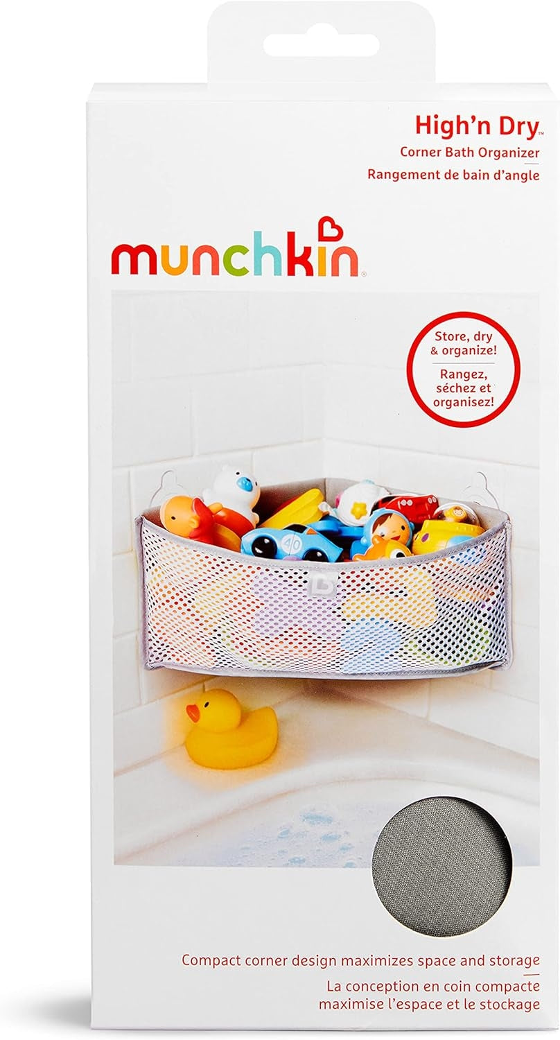 MUNCHKIN High'n Dry bath mesh organizer