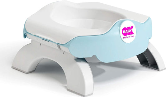 OK BABY 3in1 Reise-Töpfchen Toilettensitzaufsatz + Beutel