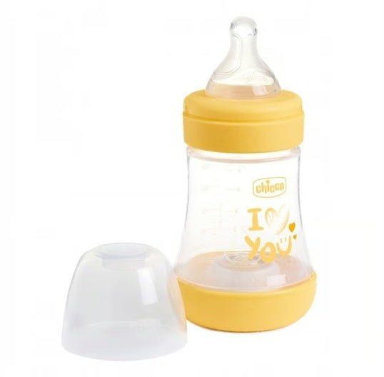 CHICCO Perfect 5 láhev proti kolice 150 ml dudlík 1 pomalý průtok 0 +