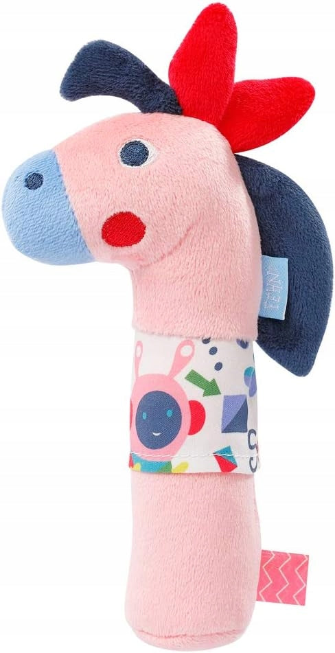 FEHN sípolós és csörgős LÓ játék, 18 cm