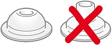 NUK 2 tetine și 2 paie pentru sticla FLEXI CUP