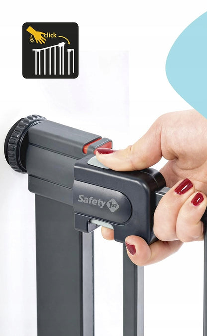 SAFETY 1ST SecureTech Kovová bezprahová zábrana na schody 73-80 cm