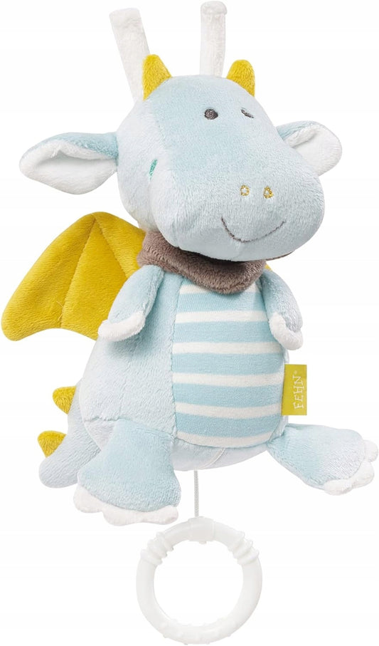 FEHN Pequeño Castillo colgante dragón 17 cm con caja de música