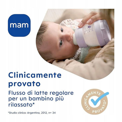 MAM Easy Start butelka antykolkowa 320ml 4m+ szybki przepływ