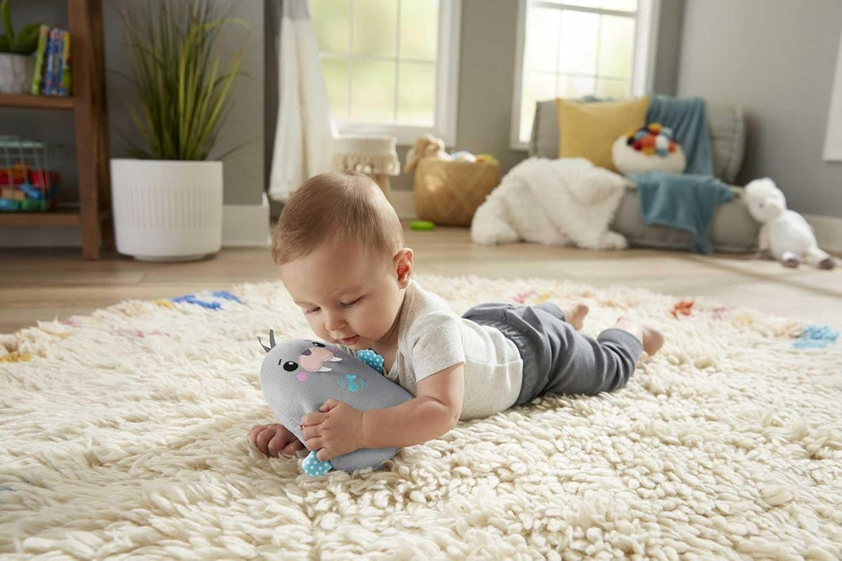 FISHER-PRICE Chill Vibes plyšová hračka s melodiemi a vibracemi MROŽ 17 cm