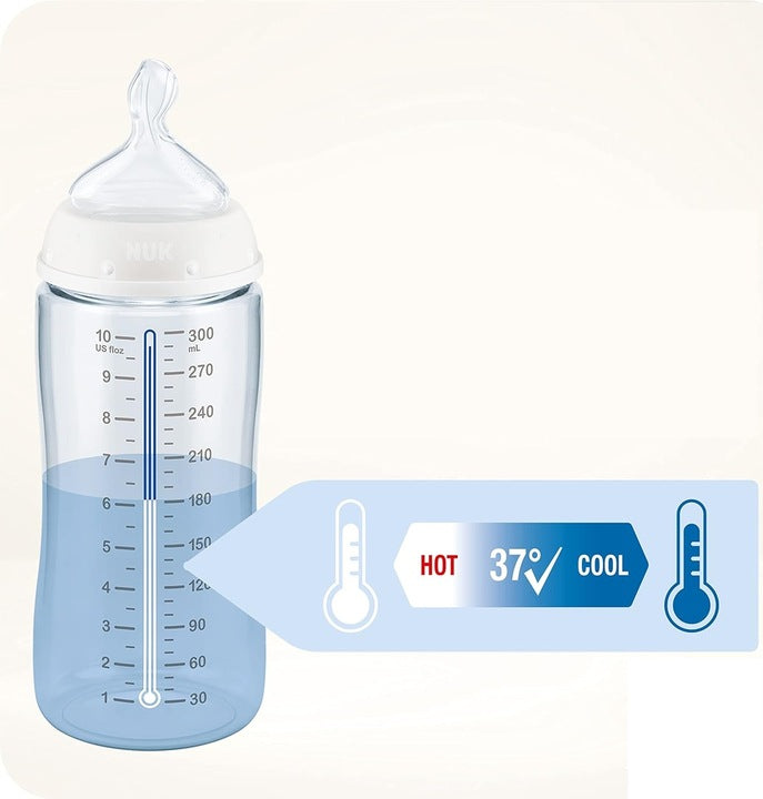 NUK First Choice+ 6-18 m LÁHEV 300 ml indikátor teploty