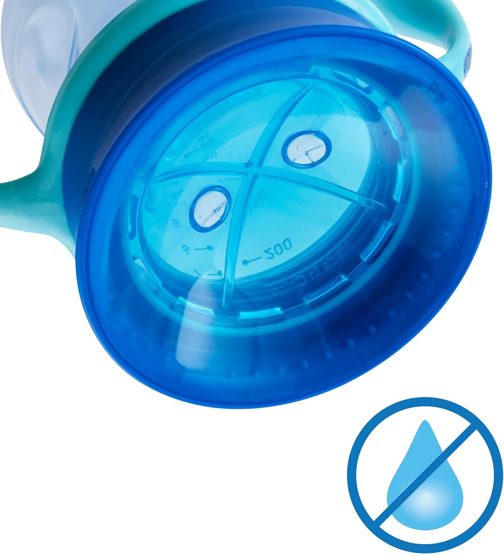 CHICCO Perfect Cup hrnek proti rozlití náustek 360 stupňů 200 ml 12 m+