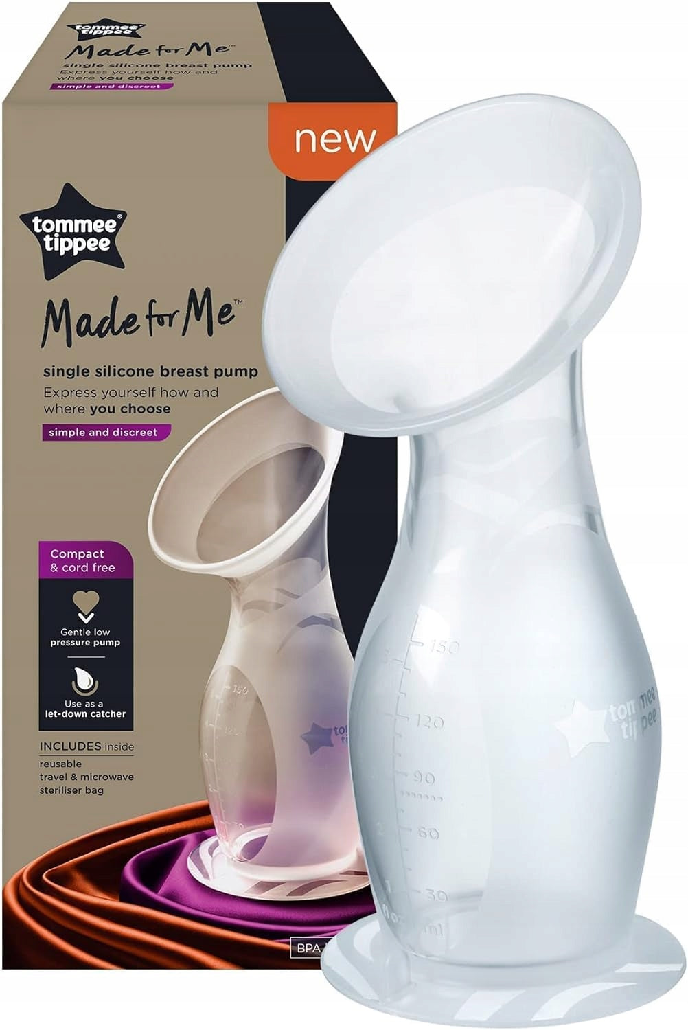 TOMMEE TIPPEE Made for Me Silikon-Milchauffänger