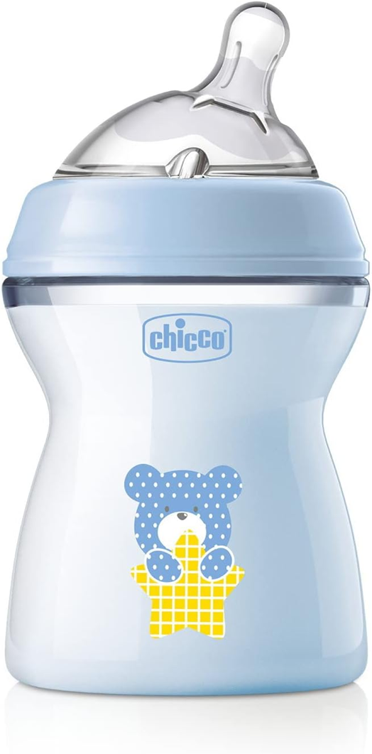 CHICCO NaturalFeeling láhev 250 ml 3 m+ střední průtok