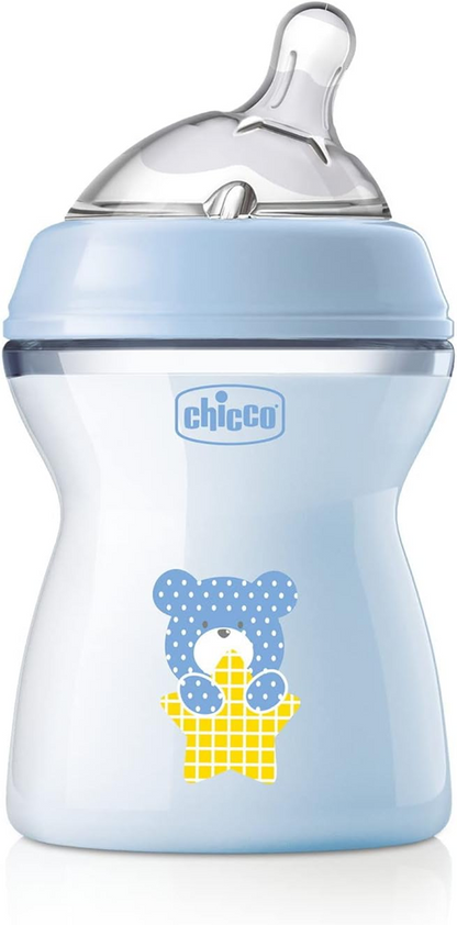 CHICCO NaturalFeeling láhev 250 ml 3 m+ střední průtok