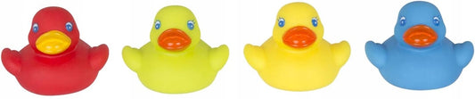 PLAYGRO Bright Baby Duckies gumové kačenky do koupele 6 m+ 4 kusy