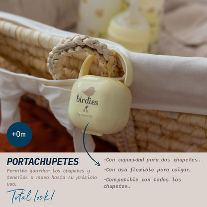 SUAVINEX Birdies case for 2 pacifiers – product image 3