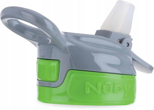 NUBY Flip-it Cup tritanový hrnek netekoucí se slámkou a náustkem 3 m+ 360 ml